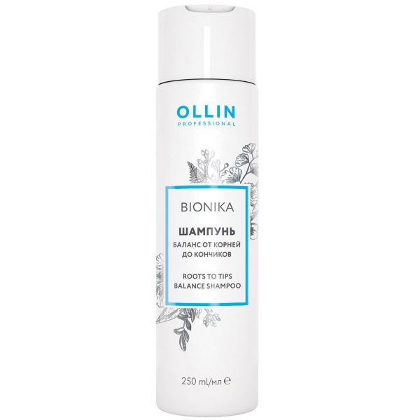 Shampoo "Balance from roots to tips" Bionika OLLIN 250 ml